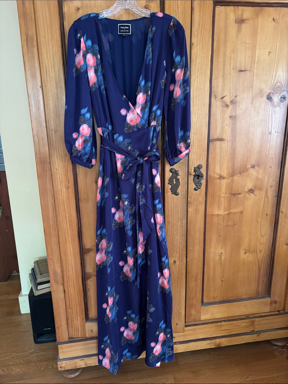 Peter Som silk wrap maxi dress - Picture 2 of 7